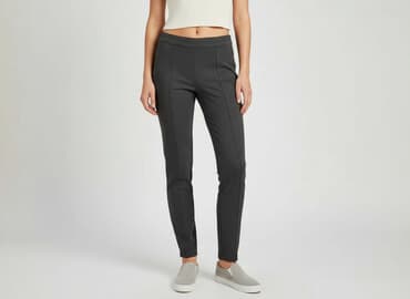 cekinowe spodnie h m: H&M, Spodnie materiałowe damskie, rozmiar XS — 7