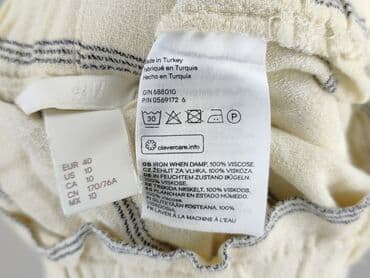 spodnie materiałowe tommy hilfiger: H&M, Spodnie materiałowe damskie, rozmiar L — 4