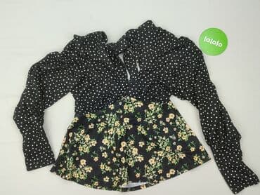 bluza z czerwonym napisem: River Island, Bluzka damska, L — 2