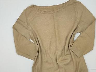 beżowy sweter: Sweter damski, rozmiar L — 1