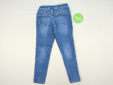 mango czarna sukienka: Spodnie jeansowe, Mango, 10 lat, 140, stan - Idealny — 3