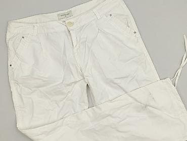 reserved pants: Reserved, Spodnie materiałowe damskie, rozmiar L — 1