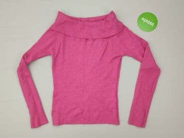 sweter w paski z serduszkiem: Sinsay, Sweter damski, L — 2