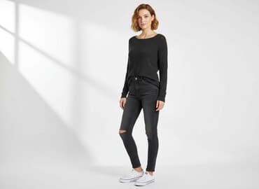 sweter kopertowy wiązany zara: Zara, Sweter damski, rozmiar S — 1