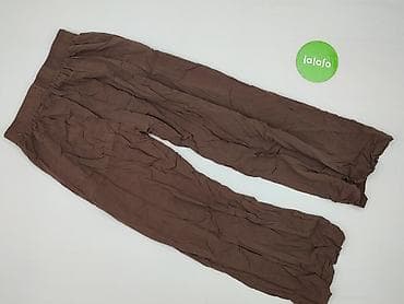 lowong spodnie: Spodnie materiałowe damskie, rozmiar XL — 3