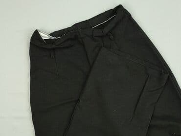 jeansy damskie podarte: Material trousers for women, size L (EU 40) — 1