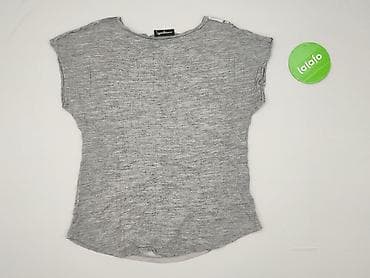 bluzki czarne oversize: T-shirt damski, rozmiar S — 3