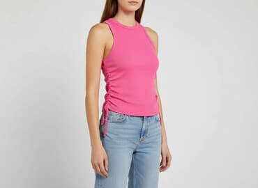 biale buty skarpetkowe: Shein, Top damski, rozmiar S — 7