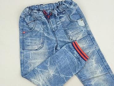 spodnie jogger: Spodnie jeansowe, Kiki & Koko, 7 lat, 122, stan - Bardzo dobry — 1