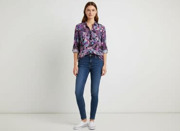 terranova spodnie z wysokim stanem: Terranova, Koszula damska, rozmiar M — 6