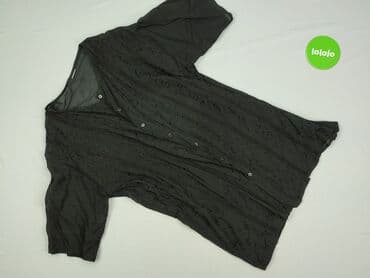 czarne bluzki z haftem: Bluzka damska, rozmiar One size — 2