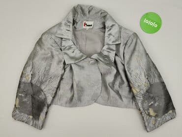 metaliczne kurtki: Marynarka damska, rozmiar 4XL — 2