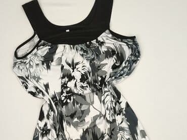 srebrne sukienki na imprezę: Look, Women's blouse, size L (EU 40) — 1