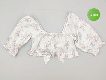 top z kwiatem 3d: NA-KD, Top damski, rozmiar M — 3