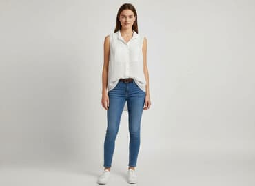 białe bluzki ciążowe: Bluzka damska, rozmiar S — 7