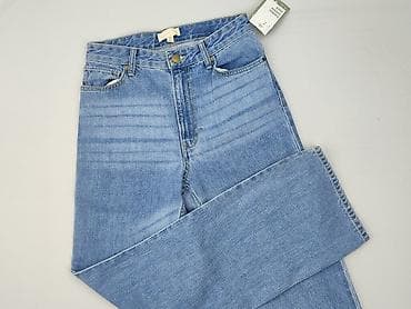 biale trampki ck: H&M, Jeansy damskie, rozmiar M — 1