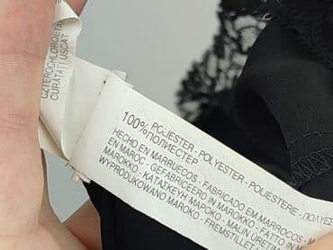 bluzki z tiulem czarne: Top damski, rozmiar S — 6