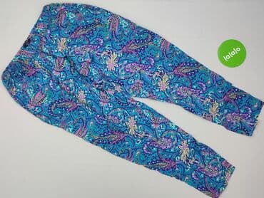 spodnie marszczone w pasie: Spodnie damskie, L — 2