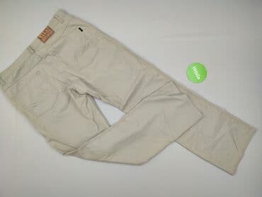 brązowe spodnie woskowane stradivarius: Spodnie dla mężczyzn, rozmiar XL — 3