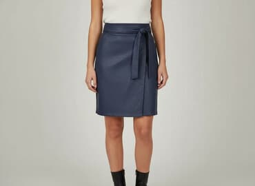 spódniczka dżinsowe z wysokim stanem: Spódnica damska, rozmiar S — 6