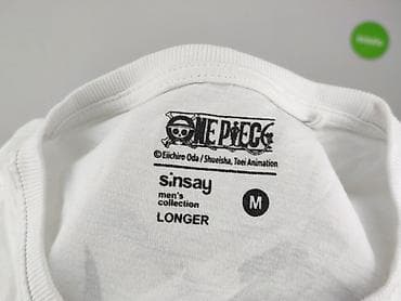 basic koszulka biala: Sinsay, Koszulka dla mężczyzn, rozmiar M — 4