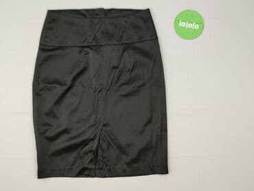 elegancka spódnice z wysokim stanem: Spódnica damska, rozmiar L — 4
