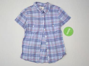 koszula niebieska hm: H&M L.O.G.G., Koszula damska, rozmiar M — 2