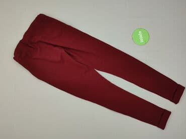 jeansy bordowe damskie: Spodnie materiałowe damskie, rozmiar M — 3