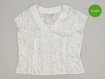 klapki kremowe: Salko, Bluzka damska, rozmiar XL — 2