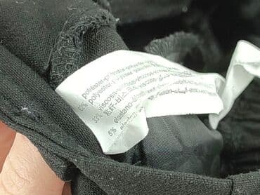 bershka body czarne: Bershka, Spodnie materiałowe damskie, rozmiar M — 5