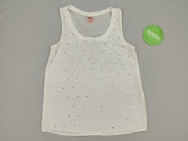 bialy satynowy top: ONLY, T-shirt damski, rozmiar XS — 2