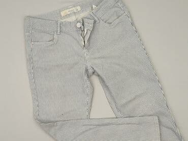 woskowane legginsy z wysokim stanem zara: Diverse, Spodnie materiałowe damskie, rozmiar M — 1