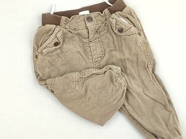 pajacyk niemowlęcy lidl: Baby material trousers, 6-9 months, 68-74 cm, Lindex, condition - Very good — 1