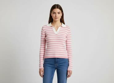 sinsay sweter w paski: Sinsay, Sweter damski, rozmiar L — 1