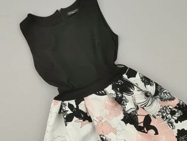 elegancka sukienka z szyfonowymi rękawami: Sukienka damska, rozmiar S — 2