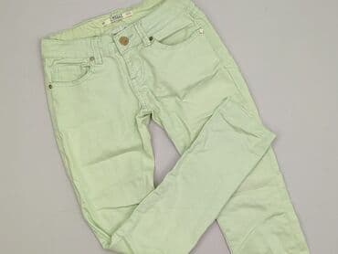 jeansy z asymetrycznym zapieciem: Jeansy damskie, S — 1