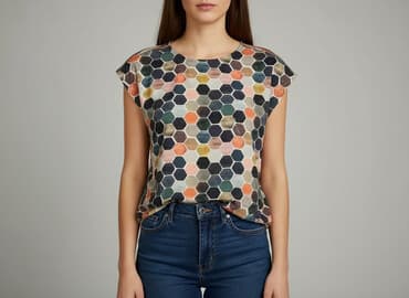 genzie bluzy: Bluzka damska, rozmiar L — 7