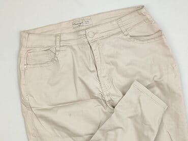 długie spodnie damskie dla wysokich: Spodnie materiałowe damskie, rozmiar XL — 1