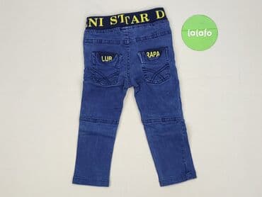modne sukienki dżinsowe: Jeans, Niebieski Księżyc, 1.5-2 years, 92, condition - Very good — 3