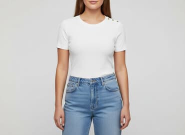 koszulki damskie guess allegro: Sinsay, T-shirt damski, rozmiar XL — 8