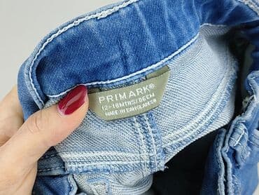 zara spodnie cekinowe: Spodnie jeansowe, Primark, 12-18 miesięcy, stan - Bardzo dobry — 4