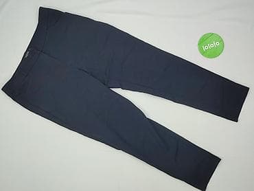 material trousers: Spodnie materiałowe damskie, rozmiar L — 2