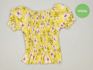 żółte bluzki z krótkim rękawem: Bluzka damska, rozmiar L — 3