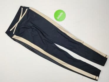 czarne legginsy z wysokim stanem push up: Bebe, Legginsy Sportowe damskie, rozmiar XS — 2