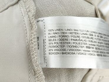 kombinezon lniany mango: Mango, Spodnie materiałowe damskie, rozmiar 2XS — 5