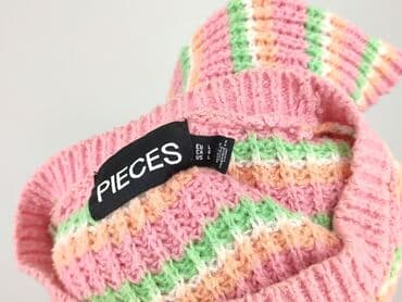 sweter w paski stradivarius: Pieces, Sweter damski, L — 4