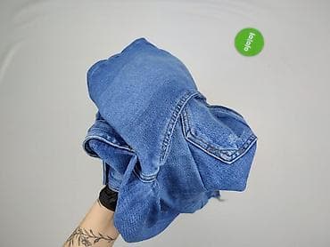 silver jeans spodnie: River Island, Jeansy damskie, rozmiar M — 6