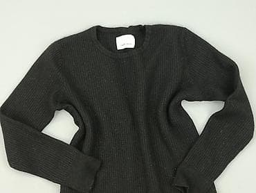 czarny sweter: Samsøe Samsøe, Sweter damski, rozmiar M — 1