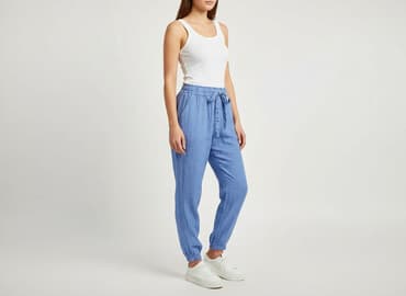 latynka spodnie dresowe: Spodnie materiałowe damskie, rozmiar S — 7