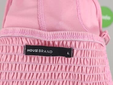 fuksja dodatki do różowej sukienki: House, Top damski, L — 4